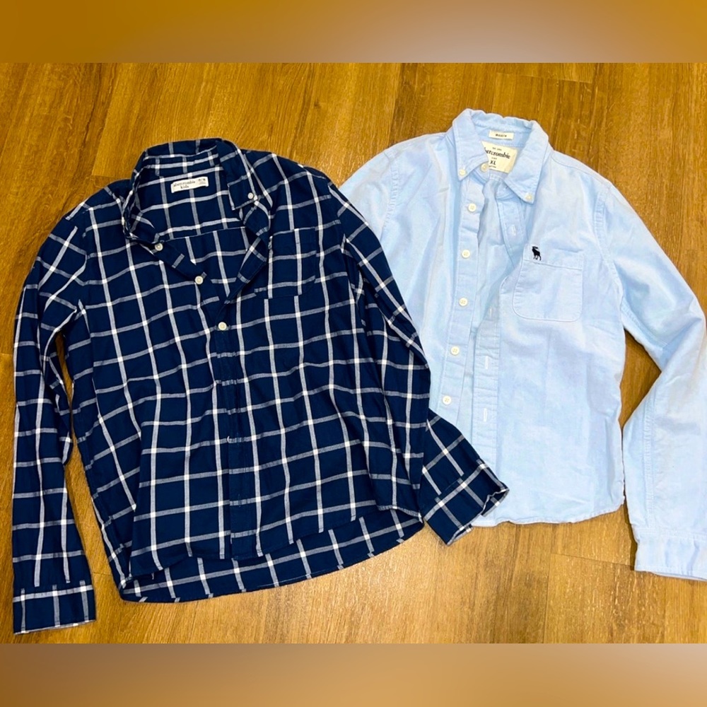 2 Size XL Abercrombie Kids long sleeve